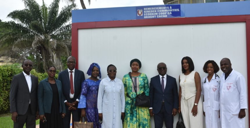 Inauguration service de réadaptation cardiovasculaire de l'Institut de Cardiologie d'Abidjan